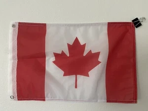 12x18 12''x18'' Canada Canadian 100D Polyester boat Car flag banner-ON SALE9 - Picture 1 of 1