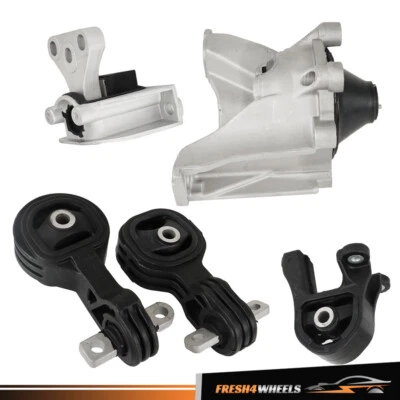 For 2007-2011 Honda CR-V 2.4L 4WD w/ AT 5PCS Engine Motor Transmission Mount Set - Image 1 of 4