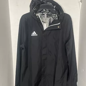Adidas Full Zip Jacket Black Men's Size Small ENT22 AW NWT Hooded - Picture 1 of 6