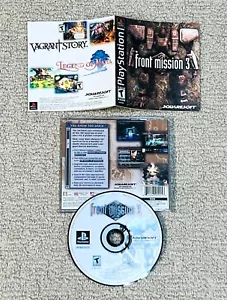 Front Mission 3 + Registration Card - Complete PlayStation 1 PS1 Game CIB - Picture 1 of 6