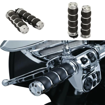 1" Handlebar Hand Grips W/ Throttle for Honda Fury Shadow Spirit Aero 1100 750 - Image 1 of 4