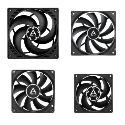Arctic F8 F9 F12 P12 P14 PWM PTS Fan 80 92 120 140 mm Cooling PC Case Fans 12 CM - Image 1 of 4
