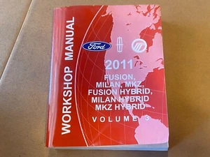 2011 Ford Fusion Milan MKZ Hybrid Factory Shop Service Repair Manual - Volume 3 - Picture 1 of 6