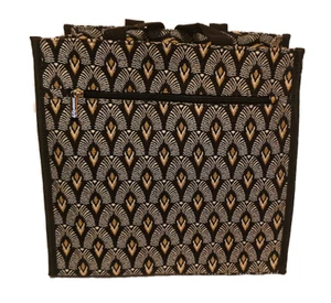 Bolso shopper Signare Luxor Art Deco símbolos del antiguo Egipto surrealismo - Imagen 1 de 6