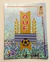 Panini WM 2002 alle 32 Wappen Nr 1-3 = 35 Glitzer Sticker komplett