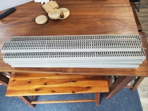 Lot of 15  Lionel Fast Track 30 Inch Straight Sections. PLEASE READ - Picture 1 of 3