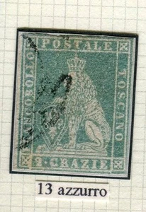 TOSKANA - 2 CR. (Sassone 13) gebraucht (272527) - Bild 1 von 1
