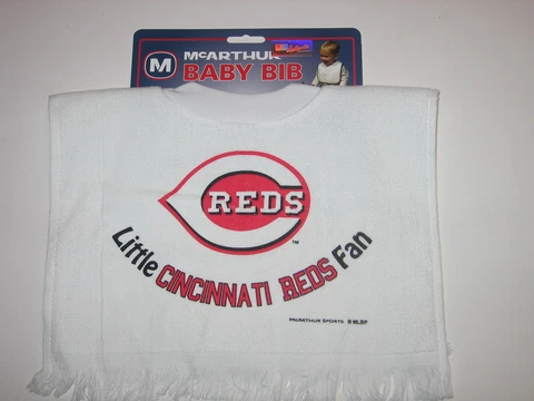 Cincinnati Reds Terry Velour Pullover Towel Baby Bib FREE SHIPPING!! Cover
