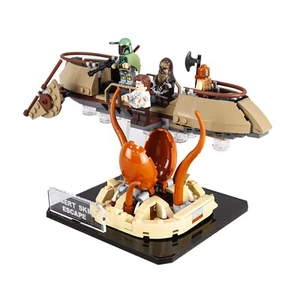 Soporte de pantalla de acrílico para LEGO Desert Skiff Escape 75174 - Imagen 1 de 4