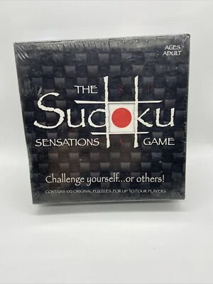 The Sudoku Sensations Game Adult  100 Puzzles Included Parker Brothers 2005 - Image 1 of 4