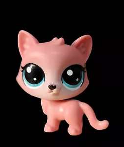 Figura Littlest Pet Shop LPS Hasbro bebé rosa gato gatito #3-164 - Imagen 1 de 2