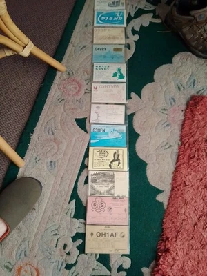 12 QSL CARDS 1980s - Image 1 of 4