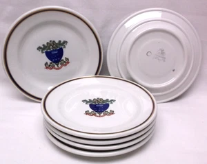 Vintage Shenango The Penn-Harris Hotel 7" Plates USA Group of 6 - Picture 1 of 4