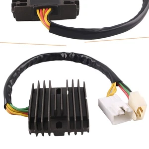 Motorcycle Voltage Regulator Rectifier Set Fits Honda CBR 600RR 2007-2010 Black - Picture 1 of 5