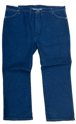 Jean vaquero Wrangler 947STR para hombre corte bota de vaquero ajuste regular 48x30 lavado oscuro nuevo con etiquetas Foto 1 de 4