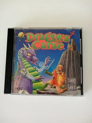 Dragon's Curse TurboGrafx 16 Complete In Case W/ Manual and Sleeve - Image 1 of 4