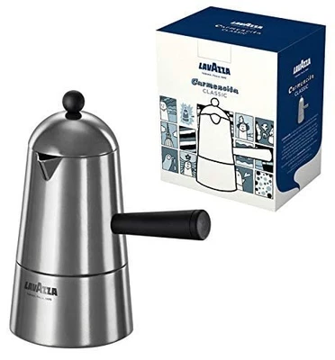 Lavazza Carmencita Classic Caffettiera 2 Tazze Alluminio - Immagine 1 di 4