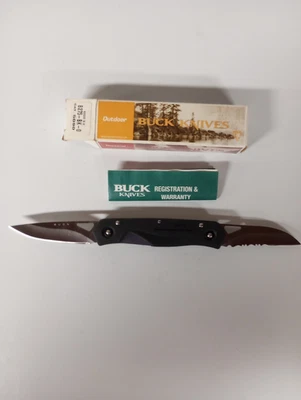 Buck Knives model# 275 Ecco 3.0/Sekiden 2-blade folding Japan NIB Discontinued - Image 1 of 4