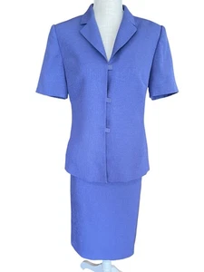 Juego de 2 Traje Dillard’s By Kasper, Azul, Talla 10, Excelente Usado - Imagen 1 de 15