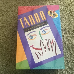 Vtg 1989 Taboo Board Game New Old Stock Sealed Milton Bradley Unspeakable Fun! - Picture 1 of 3