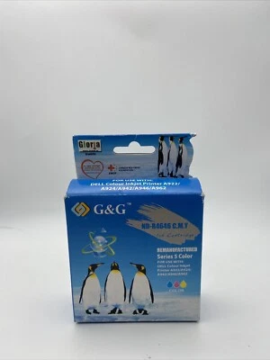 G&G Tri Color Ink Cartridge ND-R4646 CMY For Dell A922/A924/A942/A946/A962 - New - Image 1 of 4