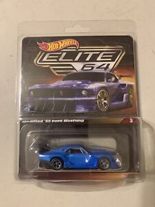 Hot Wheels Mattel Creations HWC Elite 64 Series Modified ’69 Ford Mustang Sealed