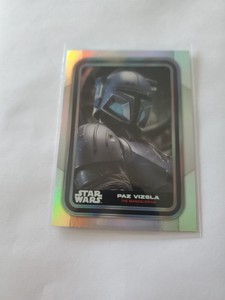 Star Wars Topps 2023 Flagship | #33 Paz Vizsla | Rainbow Foil |