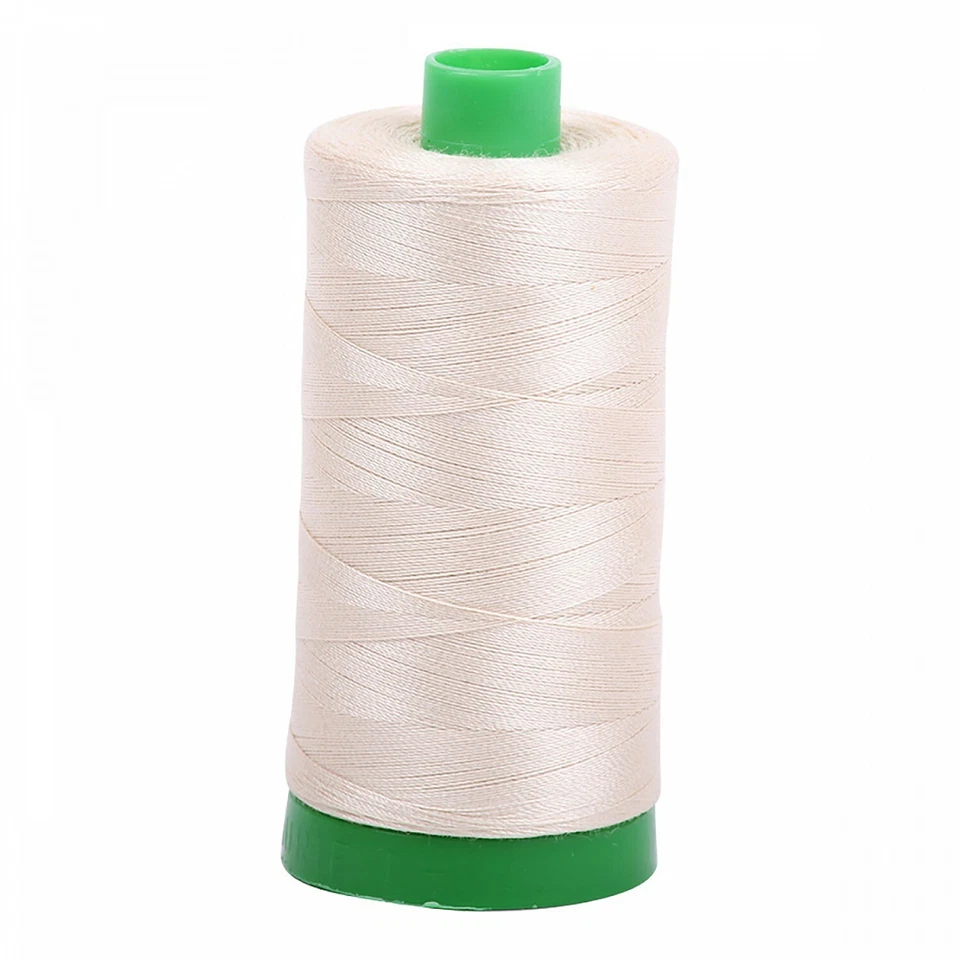 Aurifil Mako 40 wt Cotton Thread - 1094 yds - Light Beige - Image 1 of 1