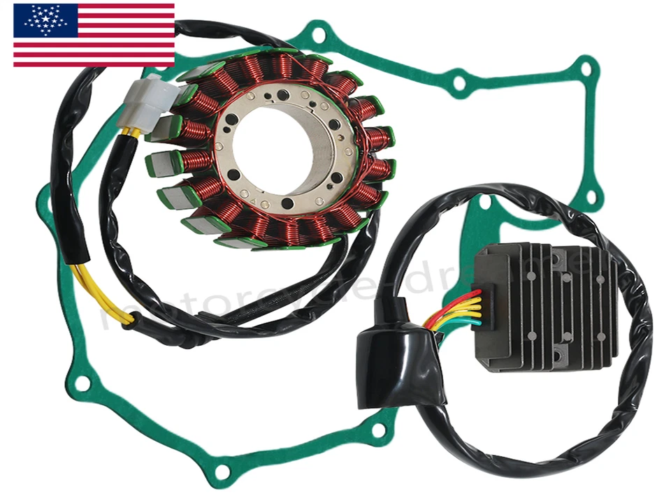 Regulator Stator+Gasket For HondaVT750DC Black Widow/ Shadow/Shadow Spirit 01-03 Foto 1 de 4