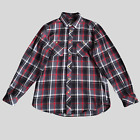 Craghoppers Thick Shirt Mens Large Button Up Cotton Plaid Check Workwear Western