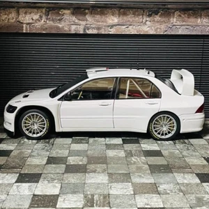 AutoArt 1/18 Mitsubishi Lancer WRC '05 Test Car Diecast Rally Model with Box JP - Bild 1 von 7