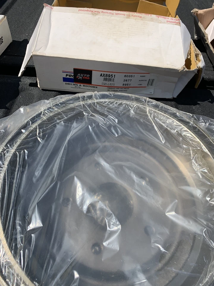 Задние тормозные диски для Ford Bronco 1976-1986 (пара) - Изображение 1 из 2