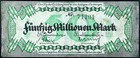 New ListingKaiserslautern 1923 50 Million Mark Inflation Notgeld Banknote Germany