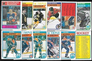 1982-83 OPC 82-83 O PEE CHEE NHL HOCKEY CARD & ERROR VARIATION 1-132 SEE LIST