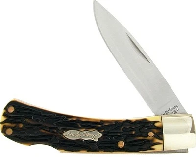UNCLE HENRY'S Schrade Uncle Henry 5UH Bruin 4" Closed Lockback 7Cr17MoV Steel