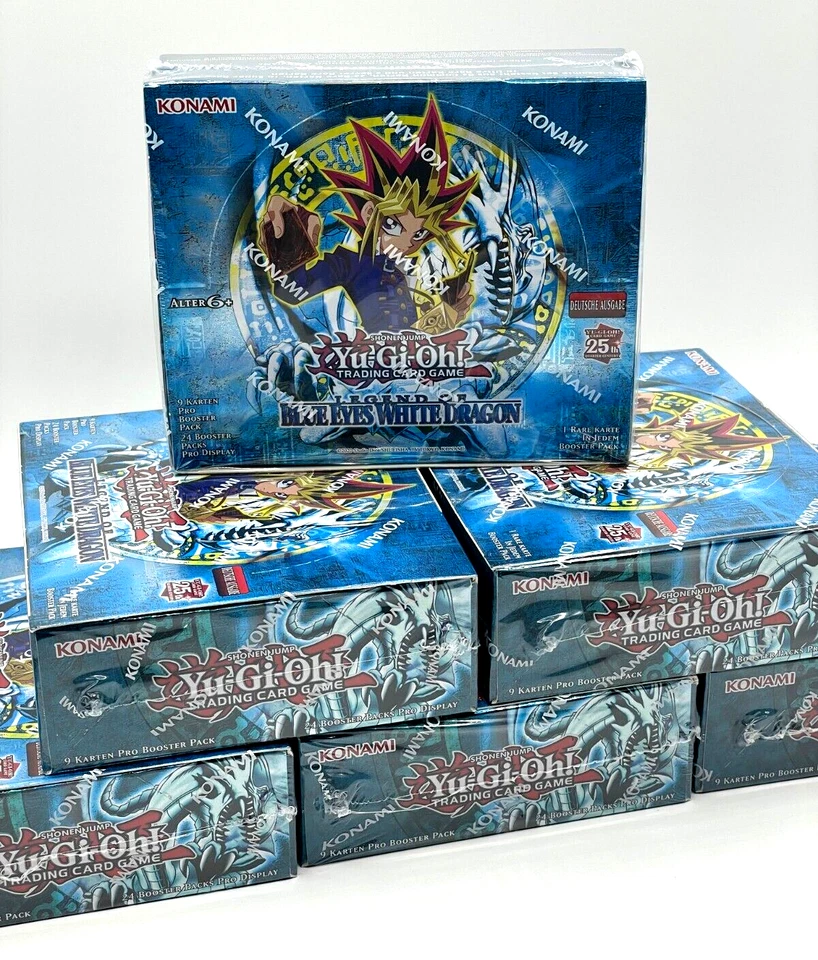 Yu-Gi-Oh! Legend of Blue-Eyes White Dragon 25th Anniversary Edition Display