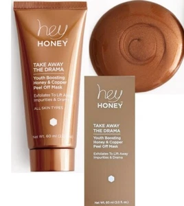 HEY HONEY Take Away The Drama Youth Boosting Honey and Copper Peel Off Mask,60ML - Picture 1 of 1