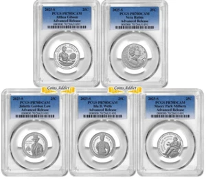 2025 S Clad Quarters Set 25C A. Woman PCGS PR70DCAM Advanced Release #1 - Picture 1 of 1