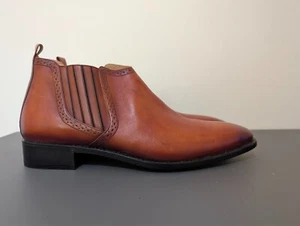 Bola Family Premium Brown Leather Chelsea Boots Good Year Welted UK 15 EUR 50 - Bild 1 von 15