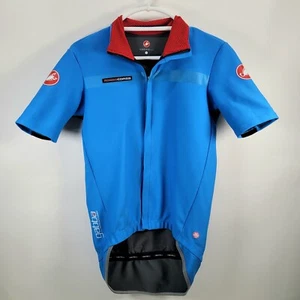 Castelli Rosso Corsa Windstopper Gabba Short Sleeve Jacket Men's Large EUC - Picture 1 of 17