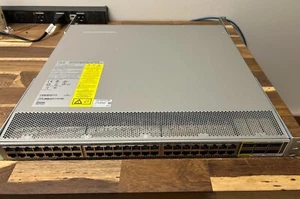 Cisco Nexus N2K-C2348TQ-10GE V01 48-Port 6-QSFP Port Network Switch w/ 2x PSU - Picture 1 of 5