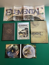 Elemental: War of Magic Limited Edition (PC, 2010)Has Everything Except The Box.