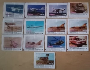 LAZER Ülker bubble, chewing gum inserts, wrappers  price for 1 pcs you need - Picture 1 of 1