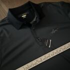 Greg Norman Play Dry Black Moisture Wicking Golf Polo Size XL NWT