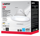 Satco S9313 White 9.8W 120V 650 lm. 3000K LED Recessed Retrofit 5 to 6 Dia. in.