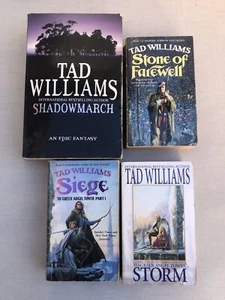 4 x Tad Williams Paperback Book Bundle (3 Memory, Sorrow & Thorn) + Shadowmarch - Imagen 1 de 7