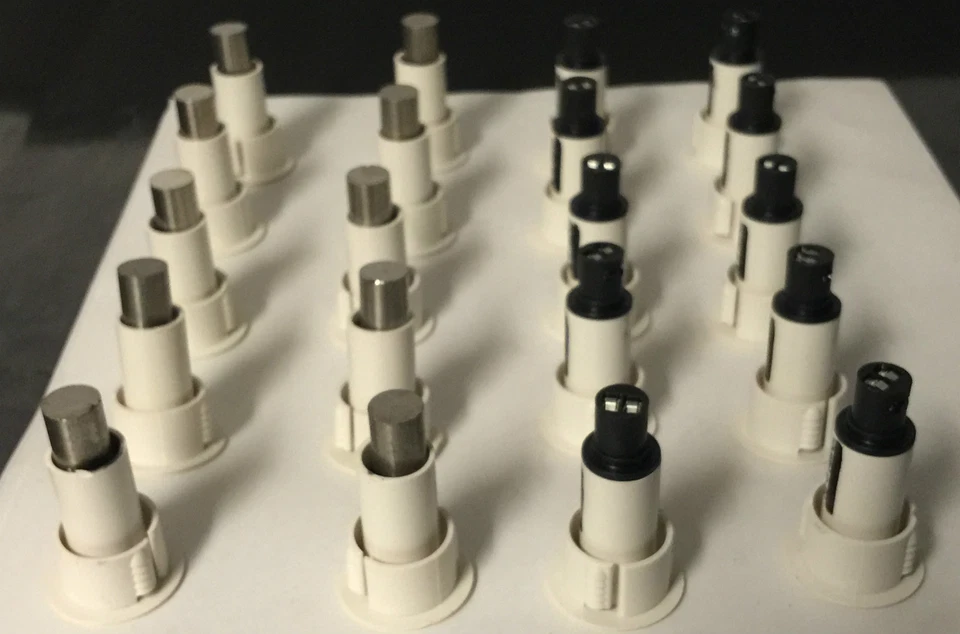 "10" 1078ctw White Steel Door Contacts Wired GE Honeywell DSC Panels