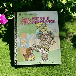 Precious Moments Put On A Happy Face Little Golden Book 1992 HC #107-84 - Imagen 1 de 6