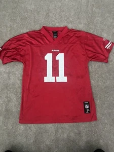 San Francisco 49ers Alex Smith #11 Red Football Jersey Reebok Youth XL - Picture 1 of 6
