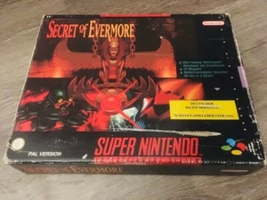 SECRET OF EVERMORE BIGBOX SUPER NINTENDO SNES PAL BIG BOX - Bild 1 von 8
